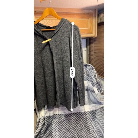 SJS Open-Front Hoodie, 3X - Picture 6 of 7